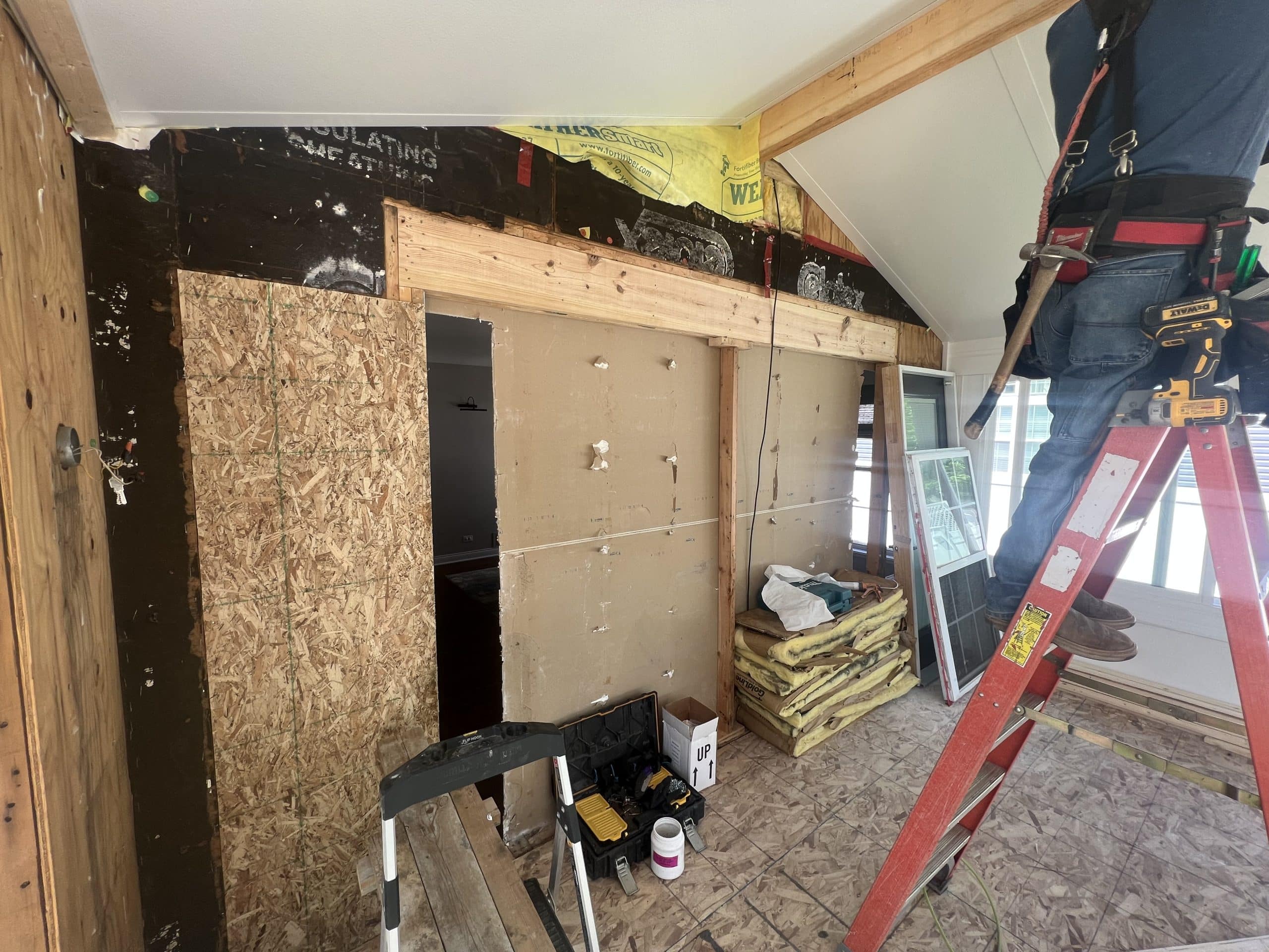 In Progress | Bartlett, IL Four Season Sunroom In Progress | Bartlett, IL Four Season Sunroom