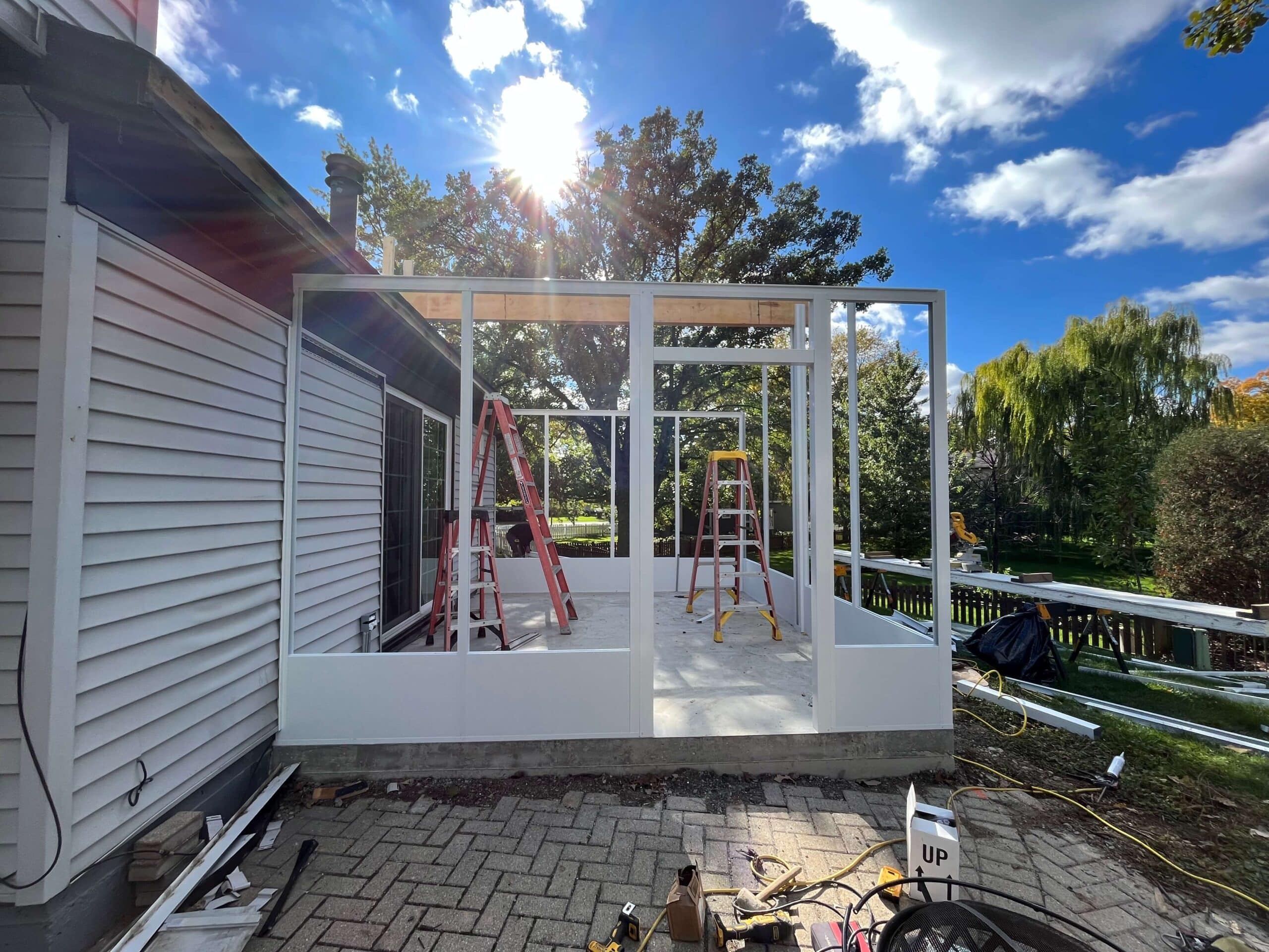 In Progress | Bolingbrook, IL Screened In Patio In Progress | Bolingbrook, IL Screened In Patio