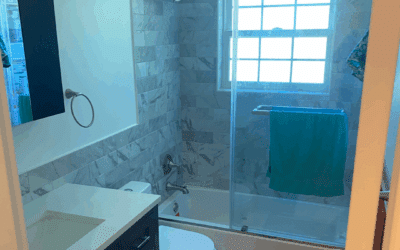 Wilmette, IL Small Bathroom Remodel 2024